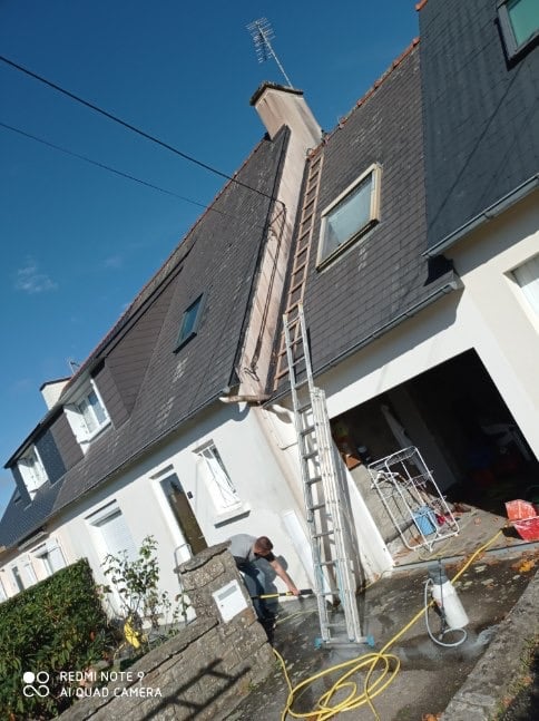 ravalement decapage facade quimper 1 - Ravalement décapage façade quimper