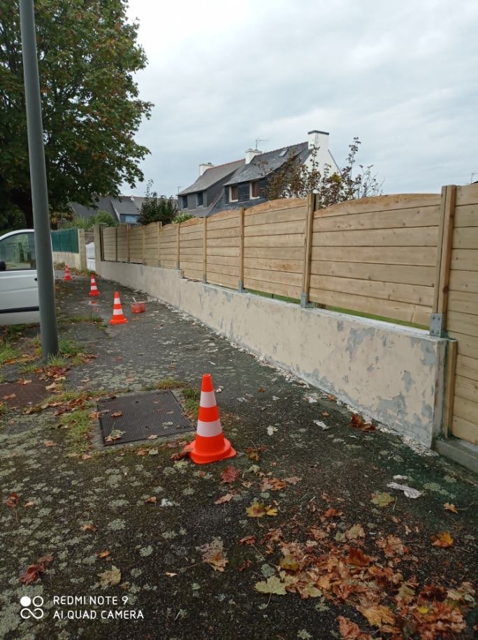 ravelement muret decapage claustras quimper 1 - Ravalement muret décapage claustras Quimper