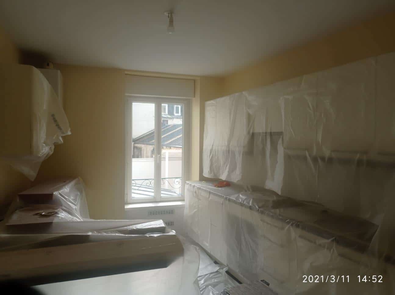 renovatio peinture interieure appartement 1 - Rénovation peinture intérieure appartement