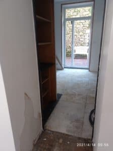 renovation sol et peinture suite degat des eaux quimper 2 - Peinture intérieure