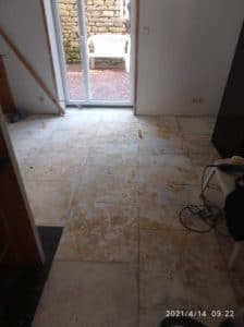 renovation sol et peinture suite degat des eaux quimper 3 - Peinture intérieure