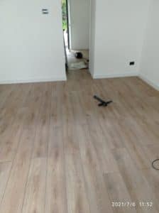 renovation sol et peinture suite degat des eaux quimper 4 - Peinture intérieure